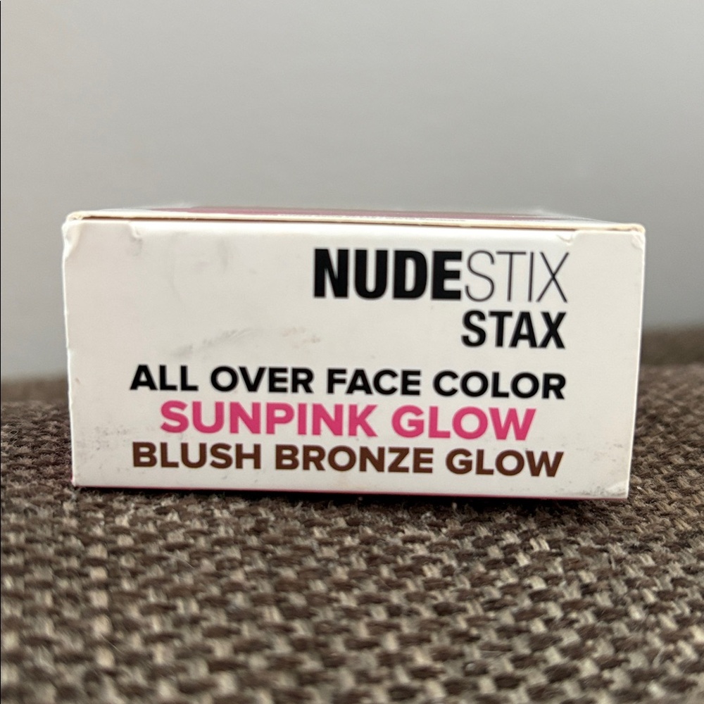 BNIB Nudestix Sunpink Glow Stax 3pc Blush Balm Set - Picture 8 of 11